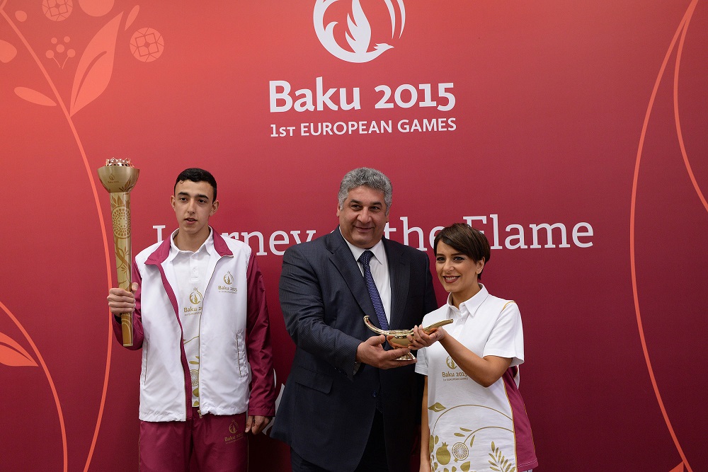 #Baku - Svelato Percorso e Design della Torcia dei prossimi Giochi Olimpici Europei 
