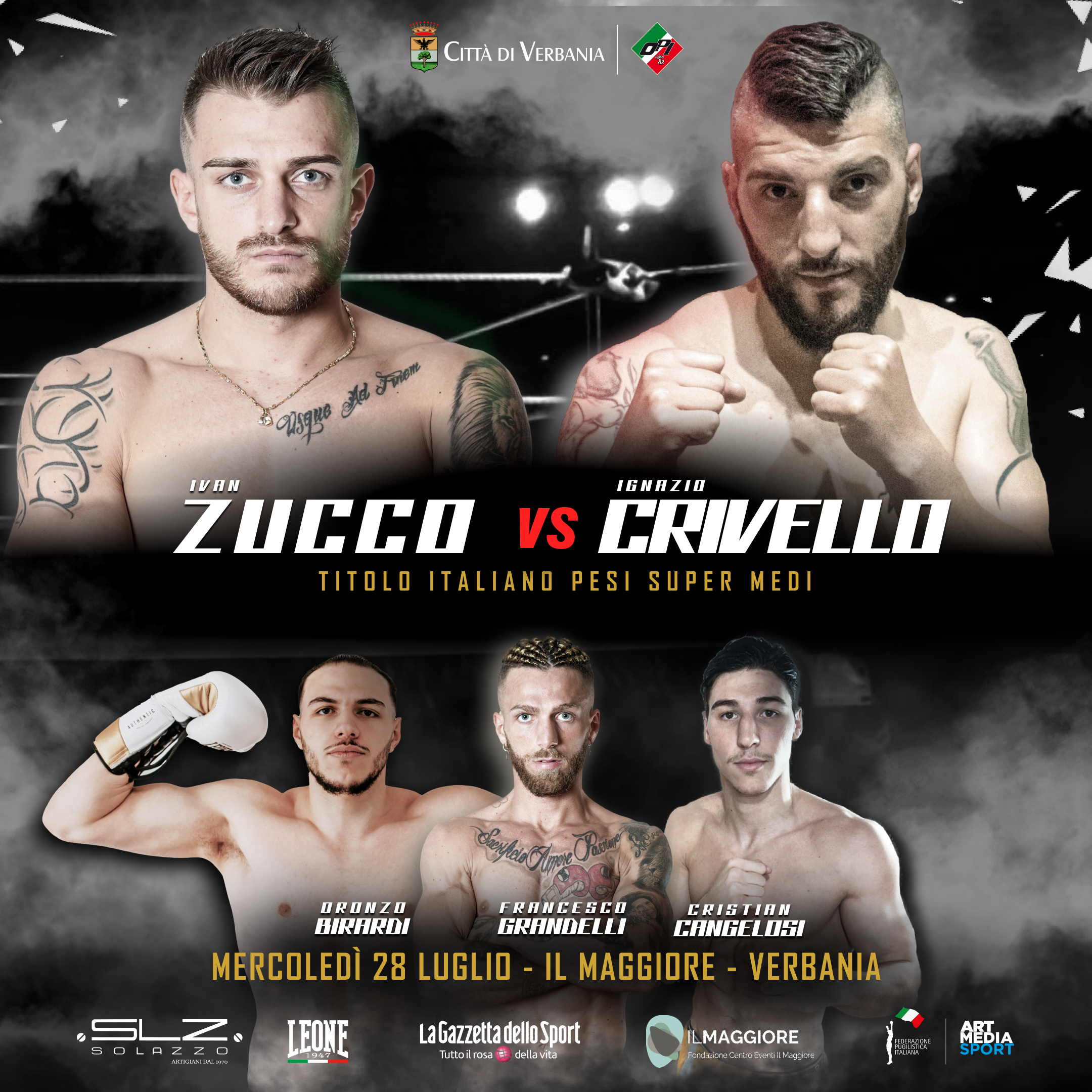 Il 28 luglio torna la boxe a Verbania