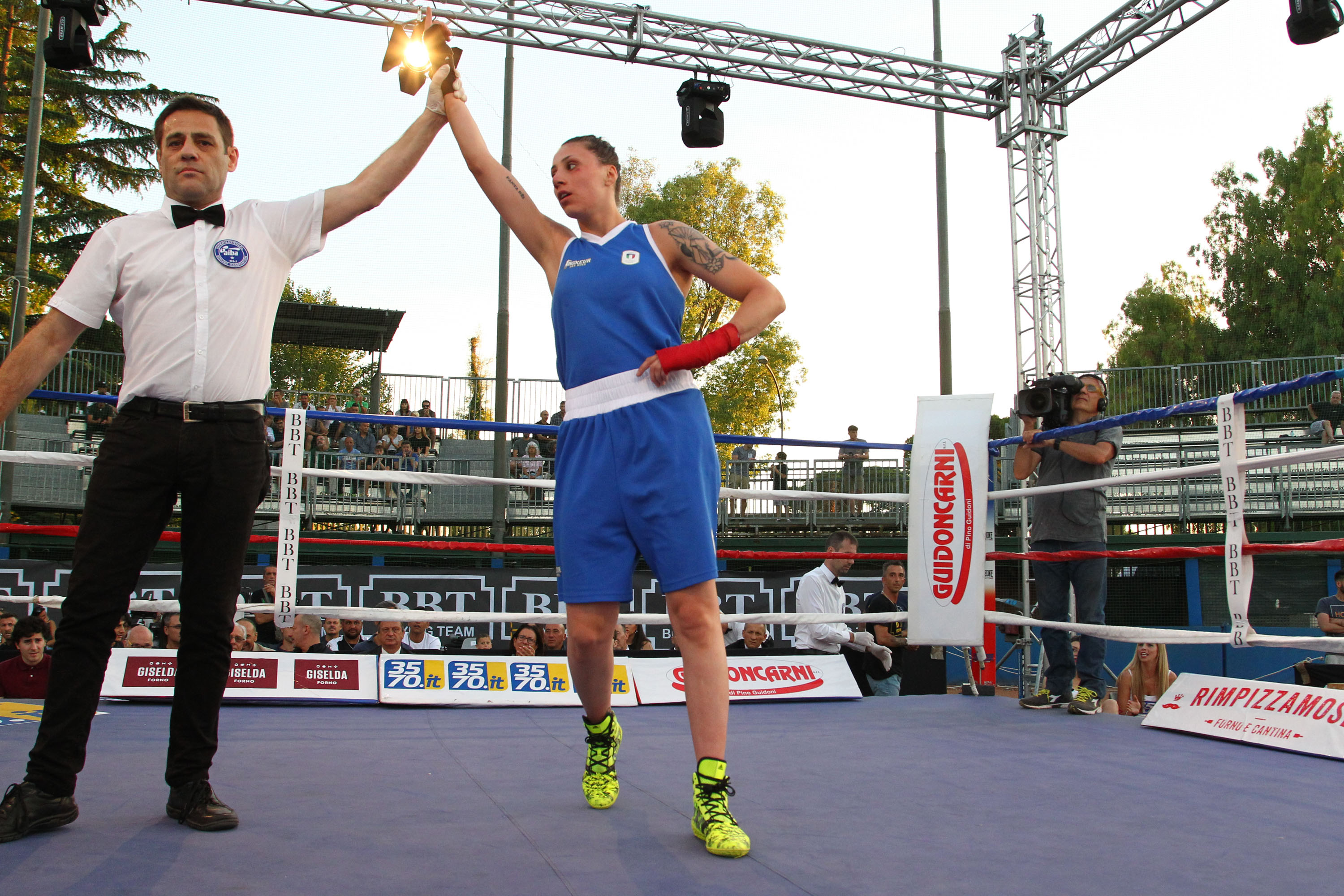 Le Azzurre superano la Polonia per 5-1 nel Dual Match dello stadio del baseball di Roma #Itaboxing