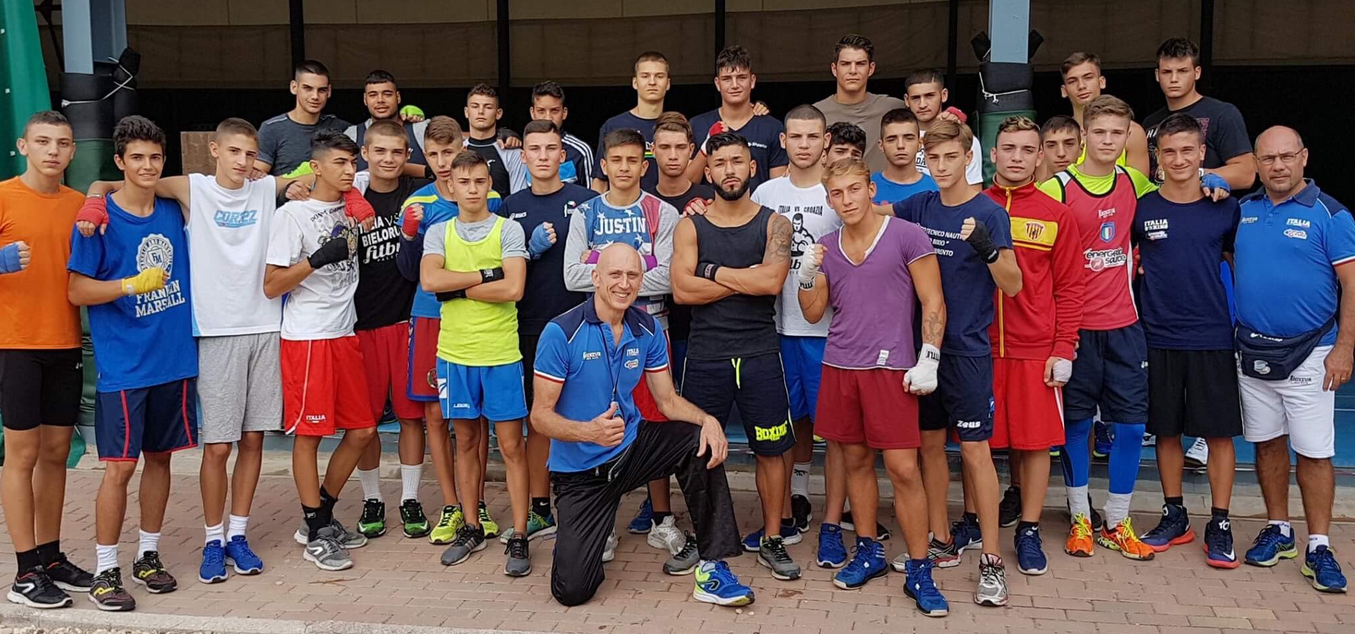 Allenamenti molto intensi per gli Azzurri nel raduno Junio Youth di Roma #ItaBoxing