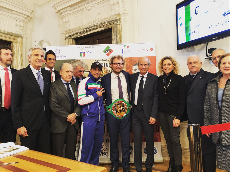 Mondiale della Pace WBC: Primo Gong oggi con il Ministro per lo Sport - il 23 Febbraio Live su Fox Sports 