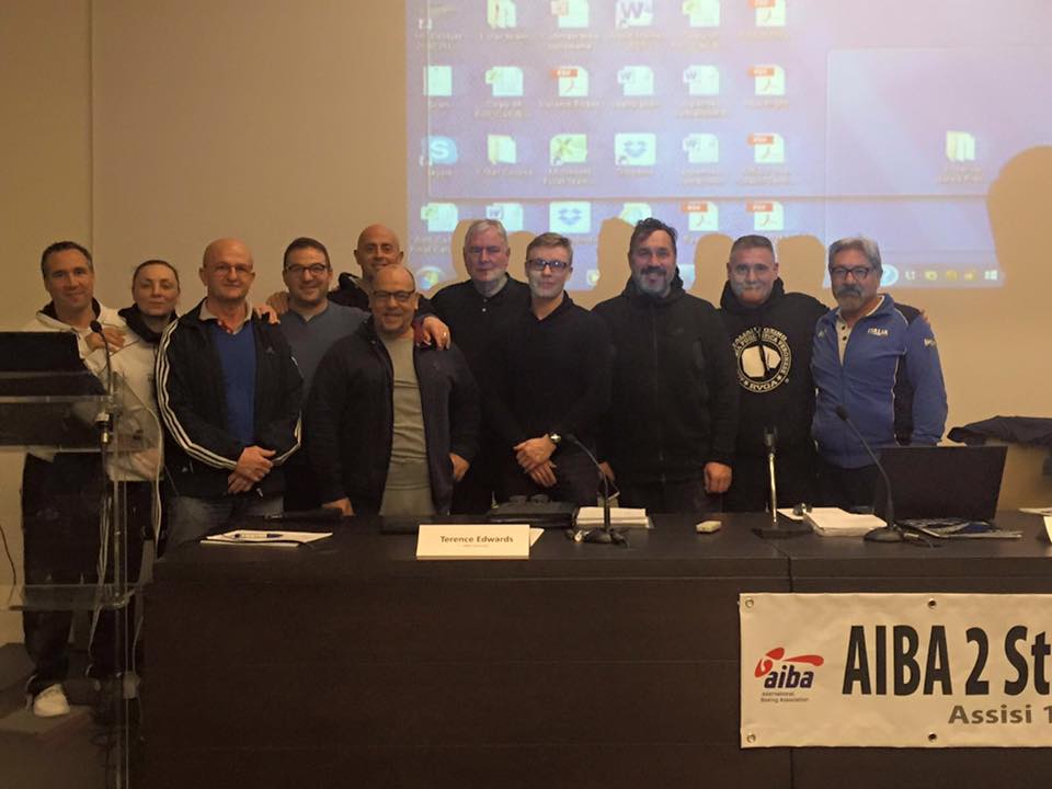 AIBA 2 Star Coach Course Marzo 2016 Assisi - Terzo Giorno di lavoro per i Partecipanti