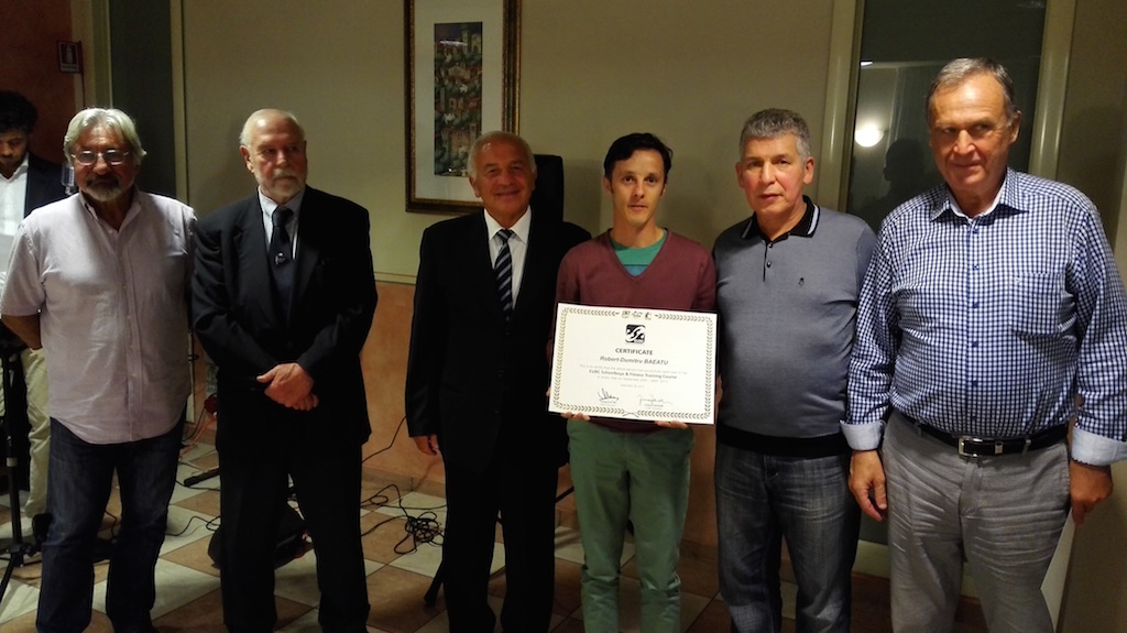 Corso "Schoolboy Boxing Training and Boxing Wellness" Conclusosi ad Assisi con la consegna dei Diplomi