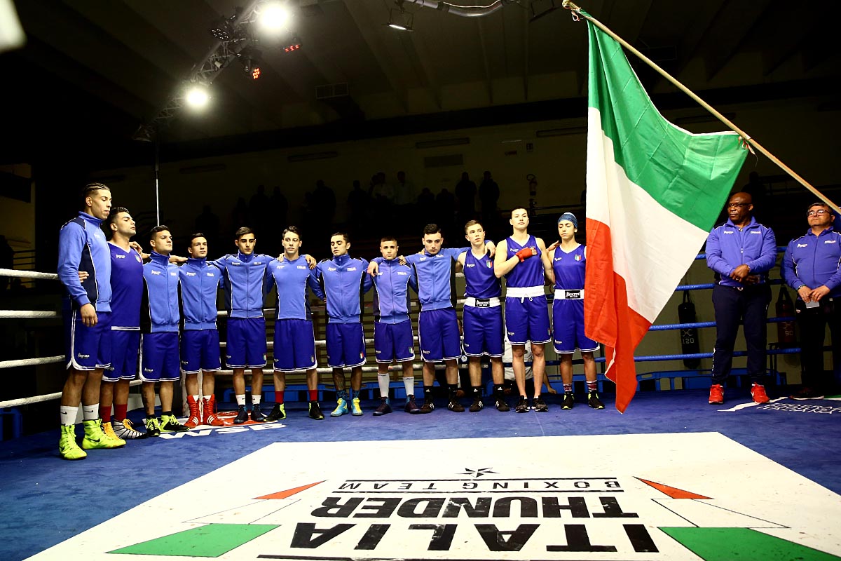 Azzurri s'impongono nel primo dei due Dual Match vs Croazia/Spagna #ItaBoxing