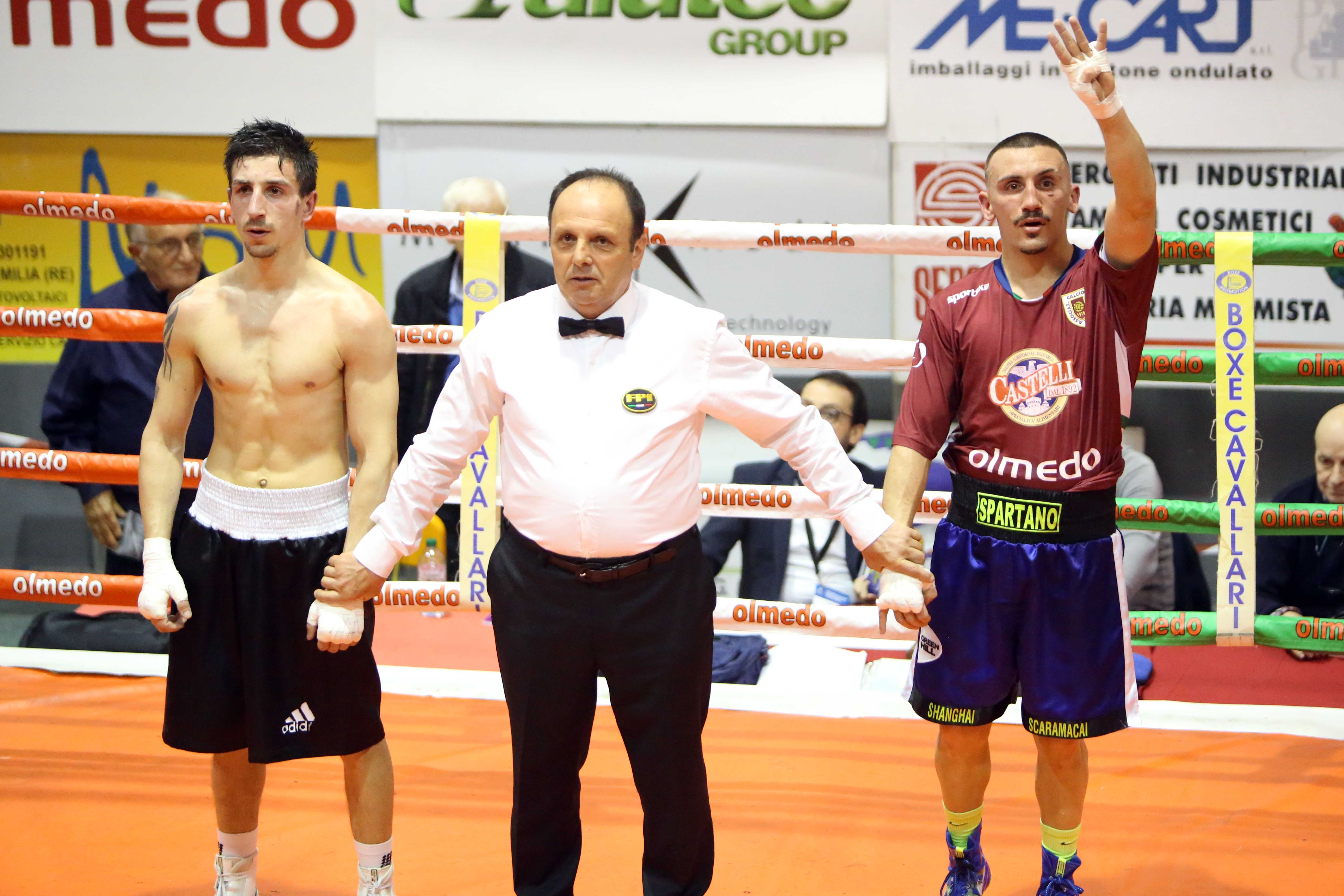 Ottimo successo per la riunione pugilistica di Reggio Emilia organizzata dalla Boxe Olmedo 