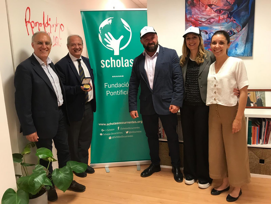 A Madrid incontro tra Scholas, FPI e ArtmediaSport 