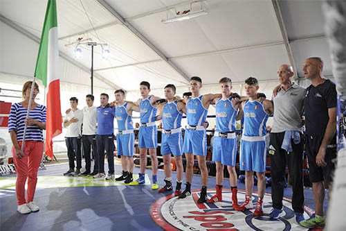 A Sequals gli Azzurri Youth pareggiano con la Croazia #ItaBoxing