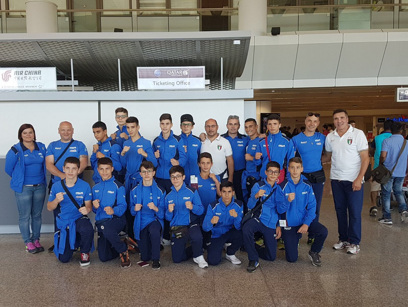 Europei SchoolBoy Valcea 2017 - Azzurri partiti alla volta della Romania, domani il via alle gare #ItaBoxing