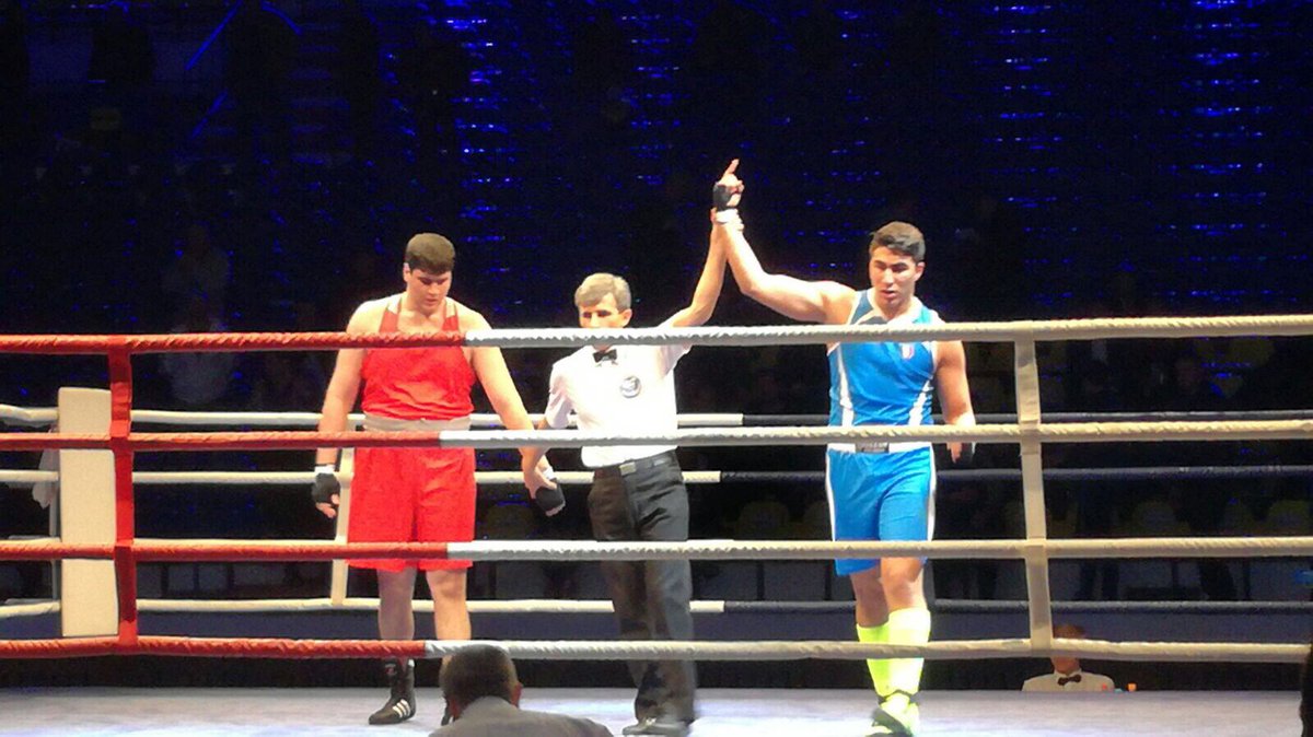 Euro Under 22 Championships Braila 2017 Day 3 - Arecchia 69 Kg e Mouhiidine +91 Kg volano ai quarti #Itaboxing