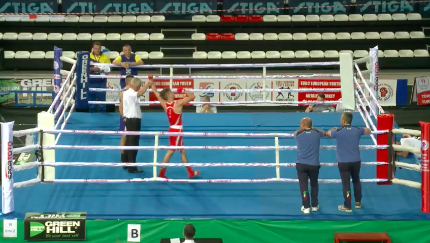 Euro Youth 2017 Boxing Championships Antalya 2017: Day 2 Adami nei quarti 52 Kg, vola Gaspari in quelli 60 Kg  #ItaBoxing