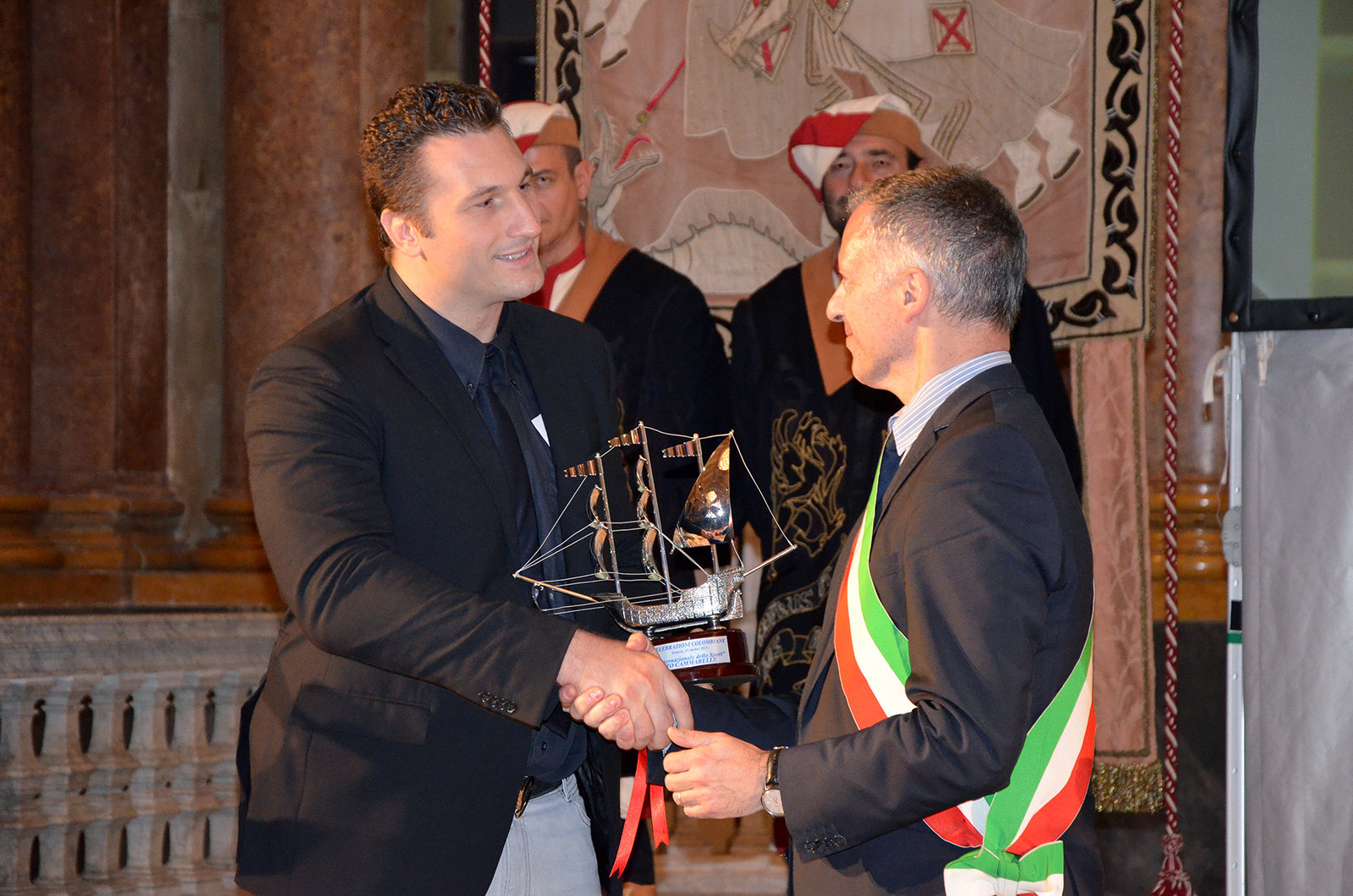 Celebrazioni Colombiane A Genova consegnato il Premio Internazionale dello Sport 2015 a Roby Cammarelle