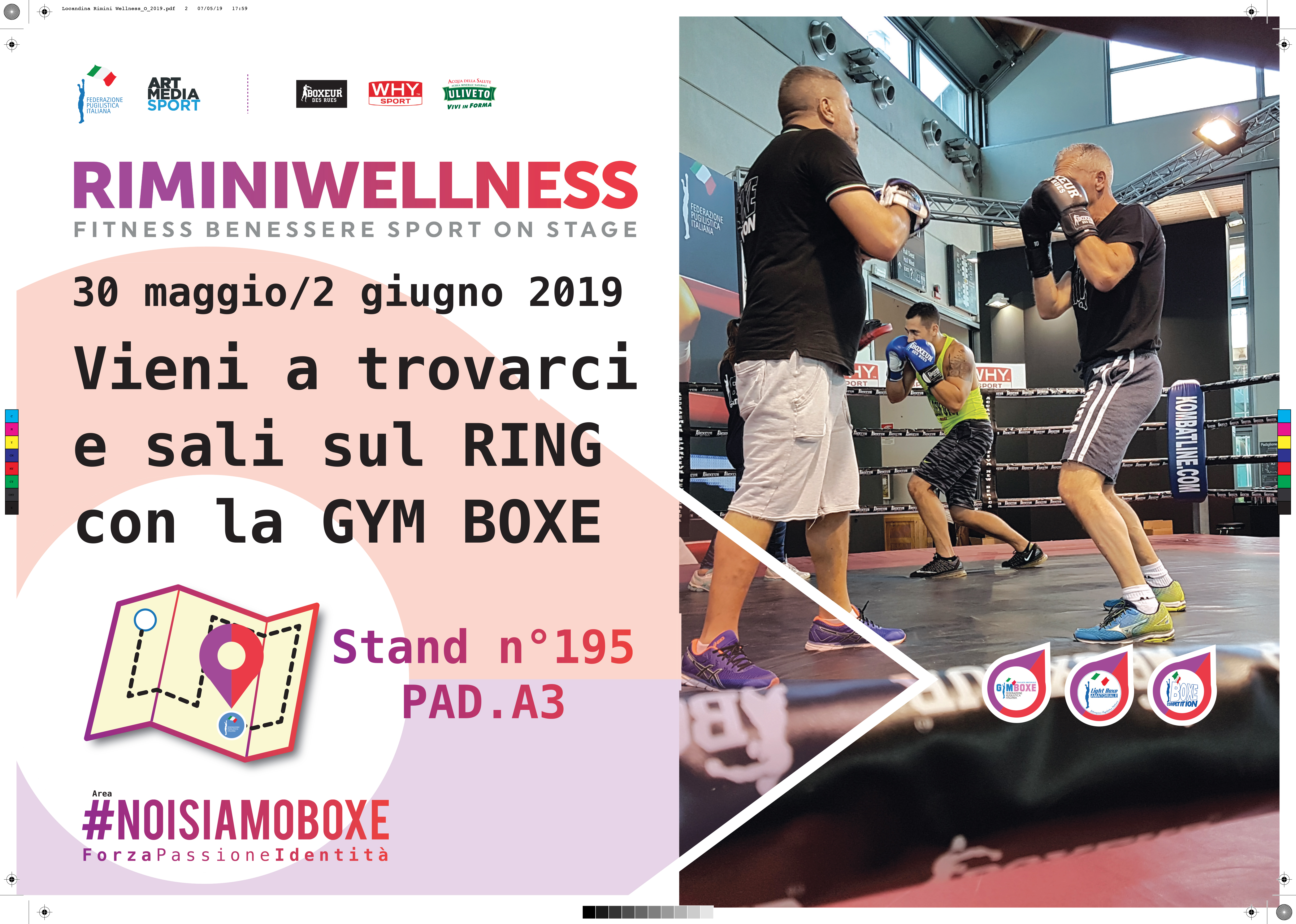 La Gym Boxe a RiminiWellness 2019 - RiminiFiera 30/05 - 2/06  