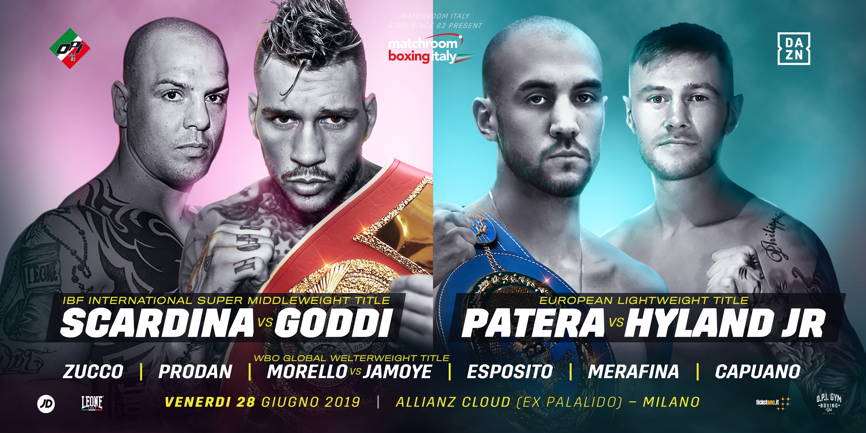 Milano Boxing Night 28 Giugno: Info Ticket 