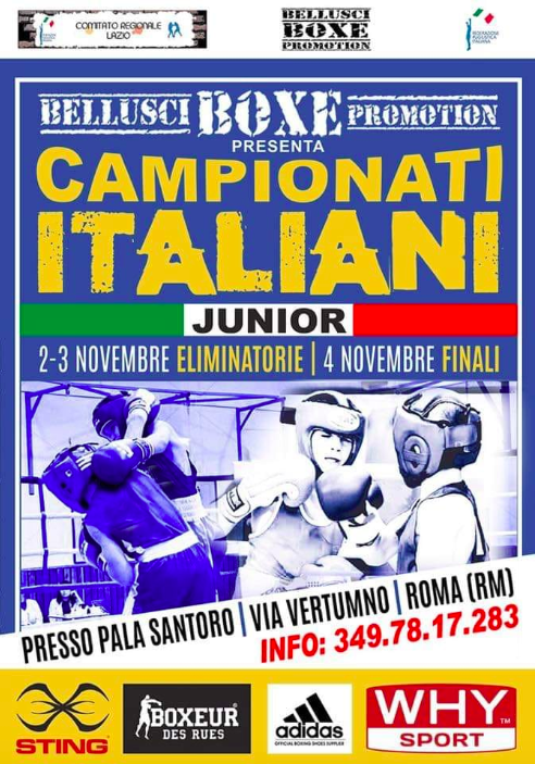 Domani il via al PalaSantoro di Roma ai Campionati Italiani Junior 2018 - INFOLIVESTREAMING 