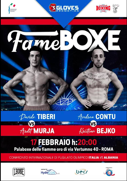 Sabato 17 Febbraio al PalaSantoro di Roma avrà luogo la 1° ed. di FAME BOXE 