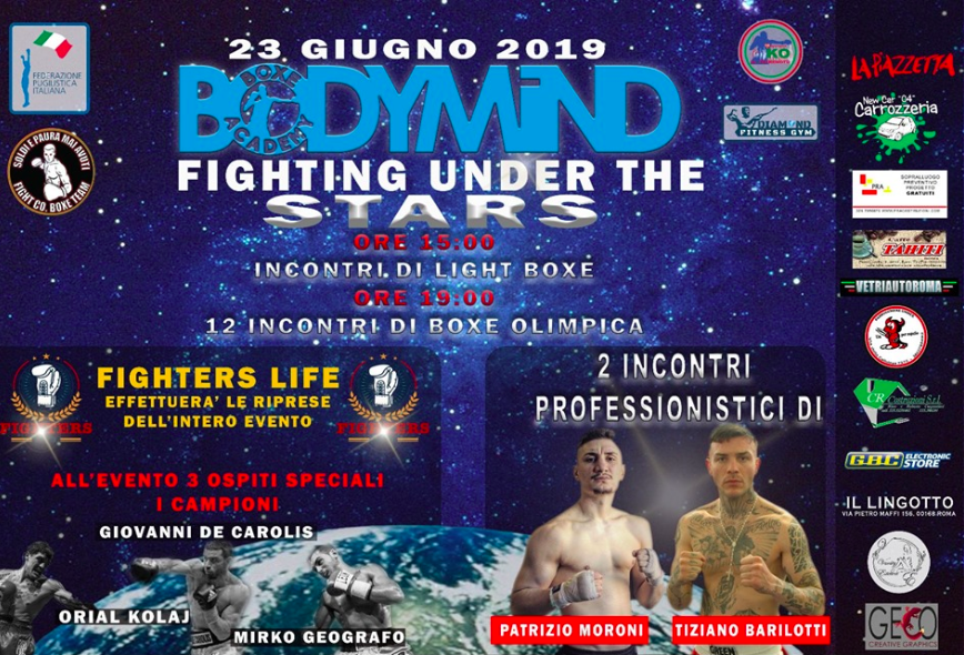 Il 23 giugno a Roma grande giornata di Boxe targata BodyMind
