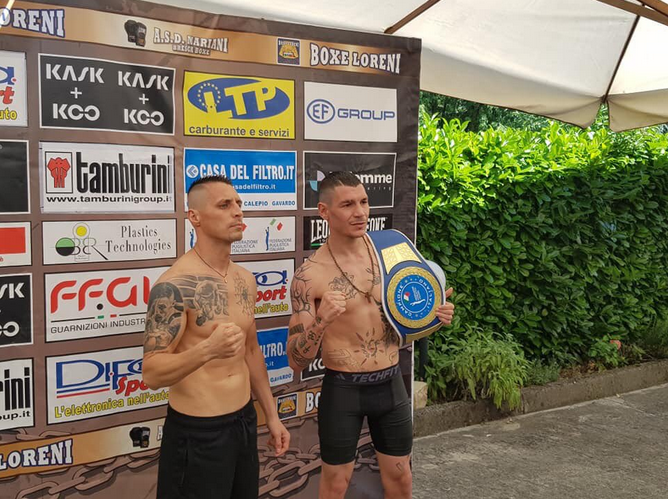 Valentino si Conferma Campione d'Italia dei Leggeri #ProBoxing