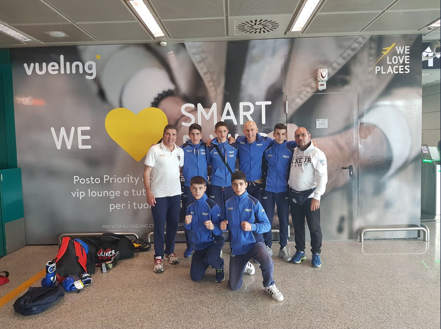 Domani il via al Boxam 2018: Azzurri Junior partiti alla volta di Murcia #ItaBoxing