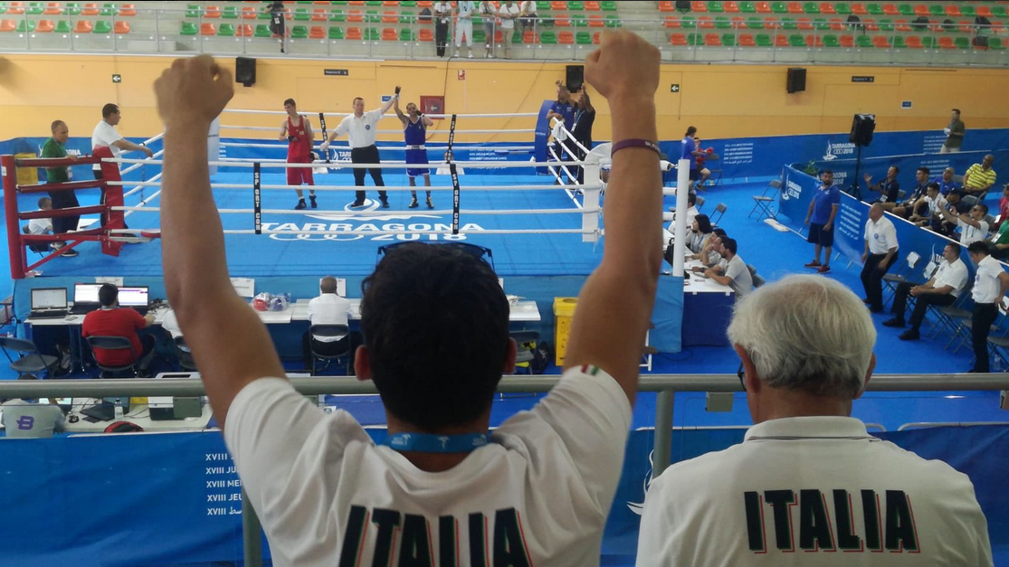 Tarragona 2018 XVIII Giochi del Mediterraneo:  Cappai 52 Kg, Cavallaro 75 Kg e Mouhiidine 91 Kg in semifinale #Itaboxing  #ITaBoxing