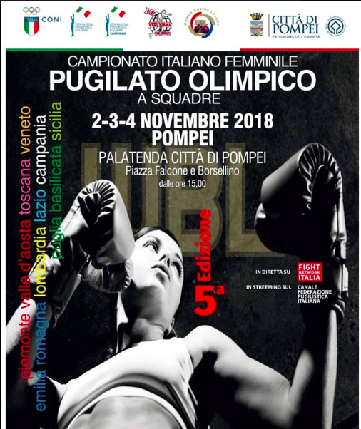 Women Boxing League POMPEI 2018 - Ringside il PalaTenda in Piazza Falcone e Borsellino  #WBL18