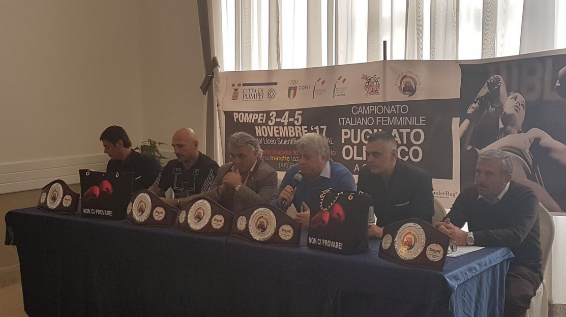 Women Boxing League 2017 Pompei  3-5 Novembre - Presentato il Torneo - OGGI H 16 QUARTI DIRETTA STREAMING SU FPIOFFICIALCHANNEL YOUTUBE  #WBL