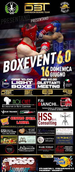 Il 16 Giugno a Latina giornata di Light Boxe e Incontri AOB 