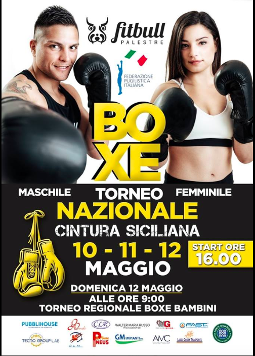 Dal 10 al 12 Maggio a Catania il Torneo Maschile/Femminile Cintura Siciliana 