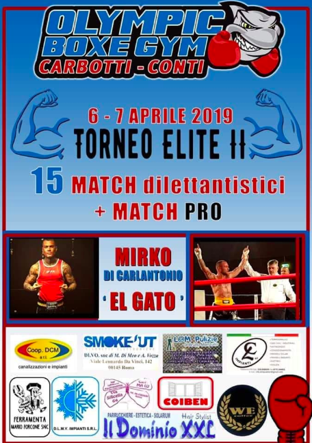 6-7 Aprile PalaSantoro di Roma - Torneo Elite II Serie CR LAZIO