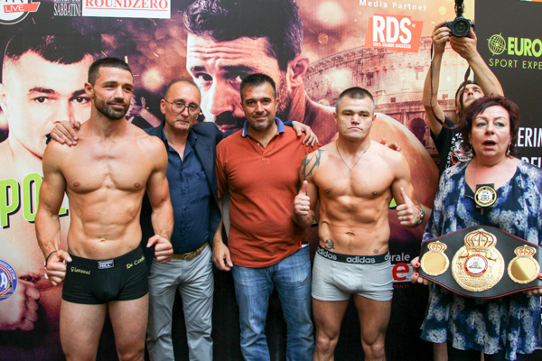 De Carolis vs Polyakov 24/07 Roma - Peso Fatto, domani la Battaglia del Foro Italico #ProBoxing