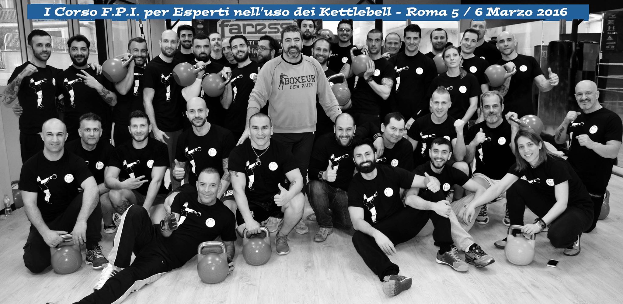 Concluso a Roma il 1° Corso FPI per Esperti Uso Kettlebell #PugilatoFormazione #PrePugilistica #GymBoxe 