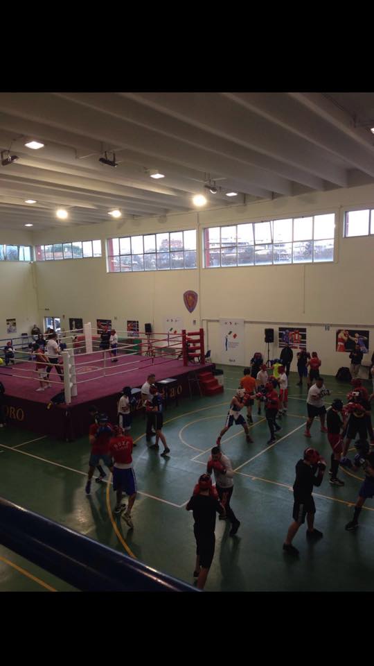 70 Boxer partecipanti al 1° Raduno 2017 SchoolBoy Junior Youth del CR FPI Lazio