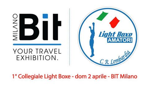 Domenica 2 Aprile alla BIT di Milano il 1° Collegiale Light Boxe CR FPI Lombardia 2017 #PrePugilistica #GymBoxe