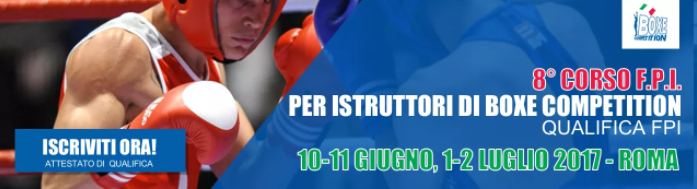 Elenco Ammessi 8° Corso Istruttore Boxe Competition - Iscrizioni Entro il 27/05 PV #PugilatoFormazione