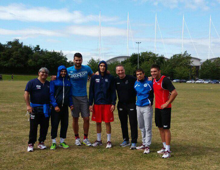 #ItaBoxing #noisiamoenergia Naz. Elite - 5 Azzurri in allenamento a Sheffield 