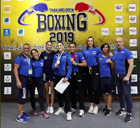 Thailandia Open Tournament 2019 - La Carini Argento nei 69 Kg, la Alberti bronzo nei 60 Kg  #ItaBoxing #ItaBoxing
