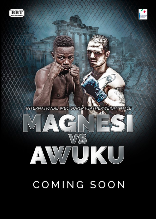 Prossimamente la sfida Magnesi vs Awuku per il Titolo Int. Silver WBC Superpiuma #ProBoxing