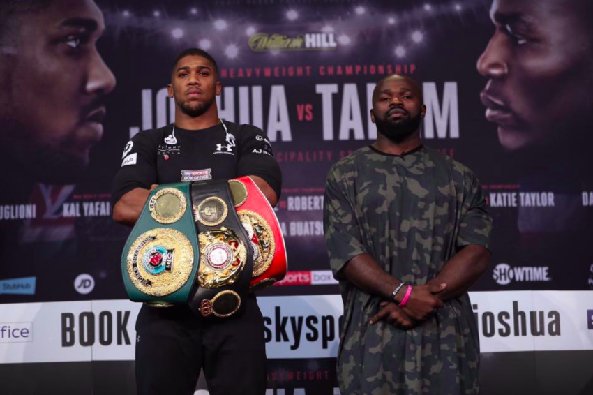 Ieri la Conferenza Stampa di Presentazione, domani la Grande Sfida Joshua vs Takam per il Mondiale Massimi IBF, WBA, IBO #joshuatakam