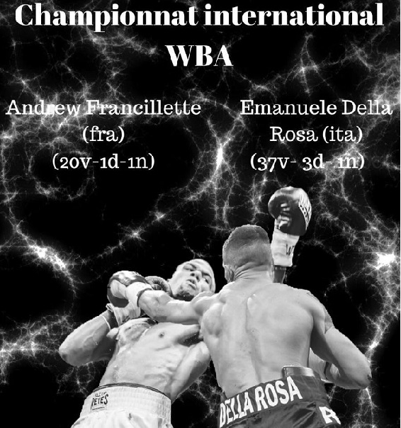 FRancilette supera DellaRosa e conquista il titolo Int. Medi WBA #ProBoxing