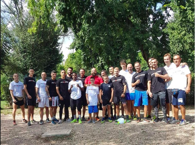 A Villa Pamphili seduta di running open con Bevilacqua e Geografo in vista del grande evento del Foro Italico del 22/9 #ProBoxing