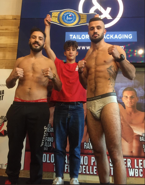 Peso Fatto! Domani al PalaRecord di Bologna Kaba vs Nourdine per il Titolo Italiano Superleggeri #Proboxing