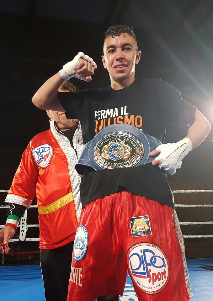 Obbadi batte Olteanu ed è il Nuovo Campione UE Mosca #ProBoxing