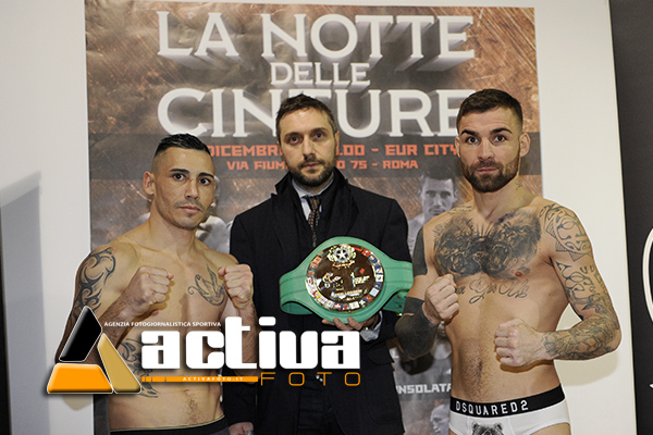 Domani a Roma la Corazza sul ring per il Titolo Int. WBA Superleggeri e la Finale Trofeo Cinture WBC-FPI Leggeri Colaceci vs DiMari