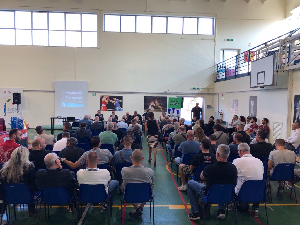 Incontro Società Lazio vertici FPI: un tripudio di consensi per l'operato della F.P.I.