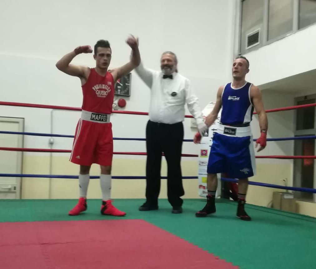 BOXE: LA QUERO-CHILOIRO CONQUISTA IL XVIII TROFEO DELL’AMICIZIA CON PUGILISTICA TARANTO, RODIO BRINDISI E PAGANI LO SPETTACOLO NEL SEGNO DELLA CONDIVISIONE SPORTIVA