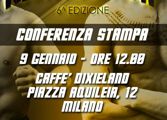 Il 9 Gennaio al Caffè Dixieland di Milano la Conferenza Stampa di Fragomeni per il suo match del 14/01