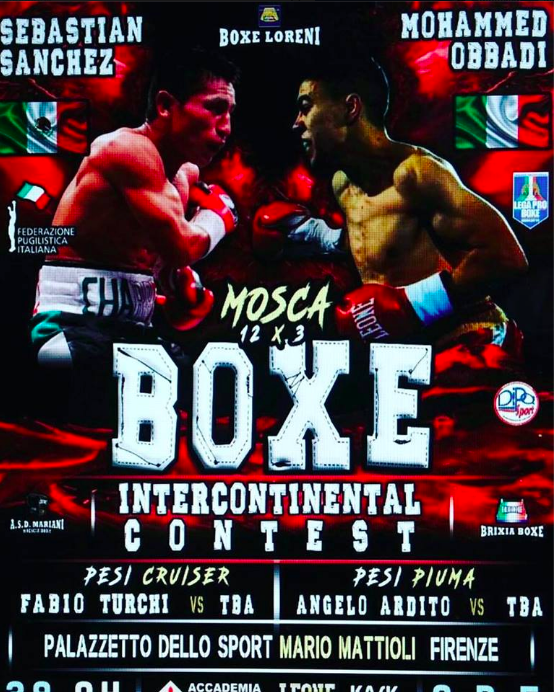 Salta il Match per il Titolo UE Mosca tra Obbadi e BroadHurst, il 29 Aprile a Firenze ci sarà lo stesso Grande Boxe #ProBoxing