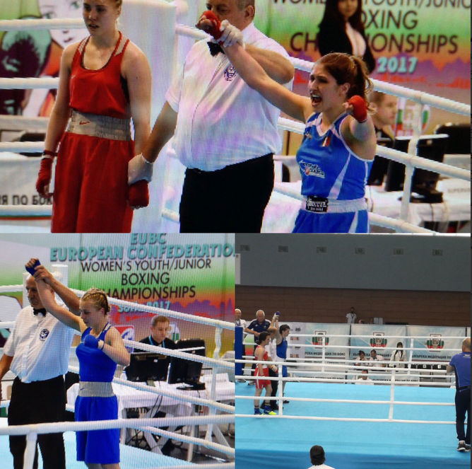 Europeo Femminile Junior-Youth Sofia 2017 Day 2 Risultati Azzurre Prima Sessione  #itaBoxing