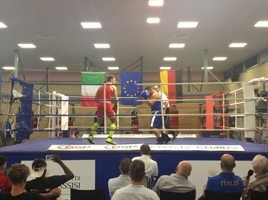 Vittoria azzurra nel primo dei due dual match contro la Germania #ItaBoxing