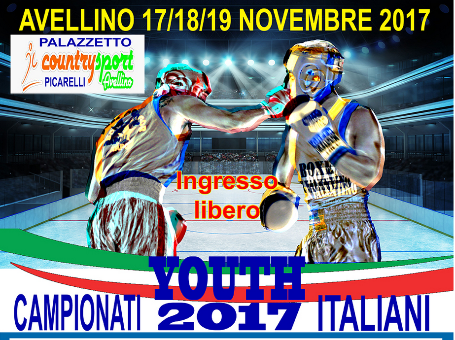 73 i Pugili partecipanti ai Campionati Italiani Youth 2017 - Avellino 17-19 Novembre #Youth2017