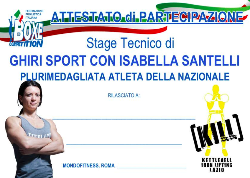 Il 15 Luglio a Mondofitness Area Boxe Competition, Stage KettleBell nella Preparazione Fisica #GymBoxe